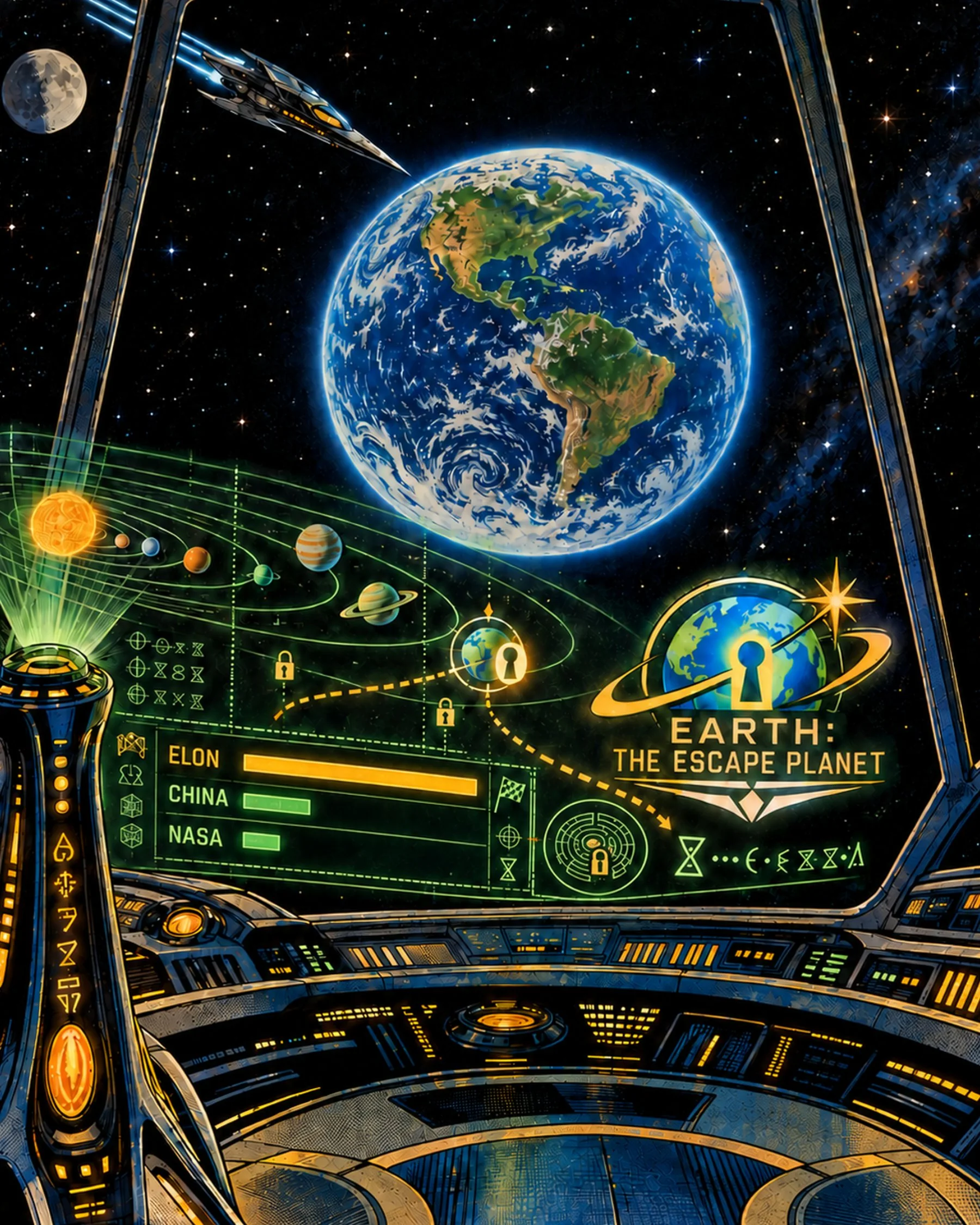 escape room of the cosmos